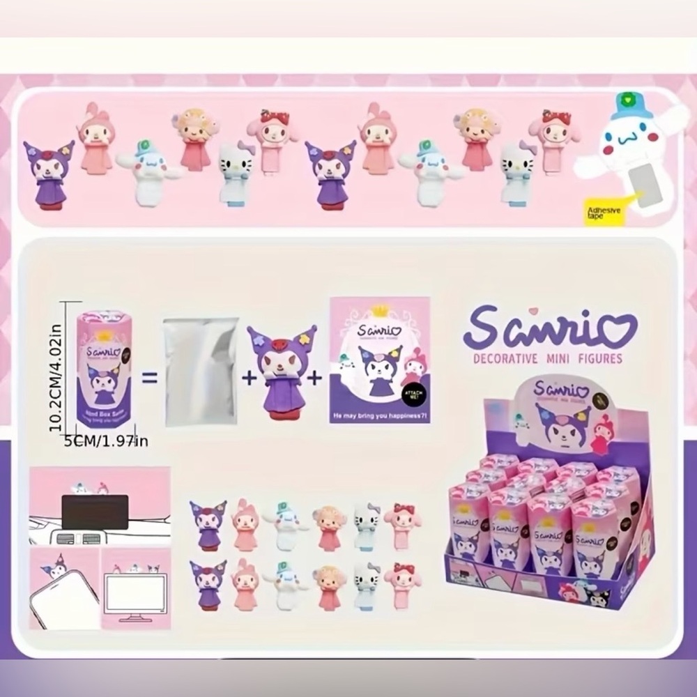 Sanrio Hippers Mini Figures Collection Blind box sealed - Picture 2 of 4